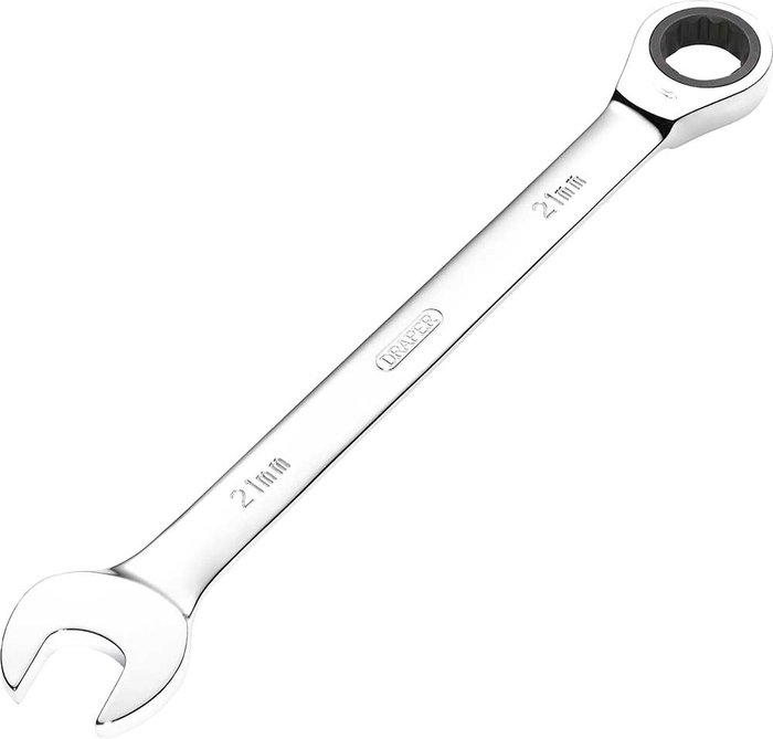 Tooled Up | Draper Draper Hi Torq Ratchet Combination Spanner 21mm Draper Draper Hi Torq Ratchet Combination Spanner 21mm