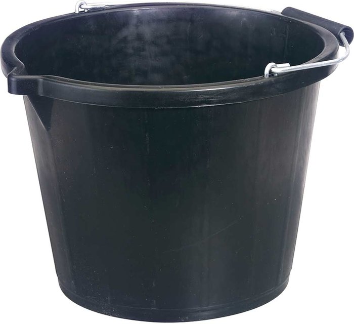 Tooled Up | Draper Draper Polyethylene Bucket 14.8l Black Draper Draper Polyethylene Bucket 14.8l Black