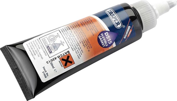Tooled Up | Draper Draper D515 Flexible Gasket Adhesive 50ml Draper Draper D515 Flexible Gasket Adhesive 50ml