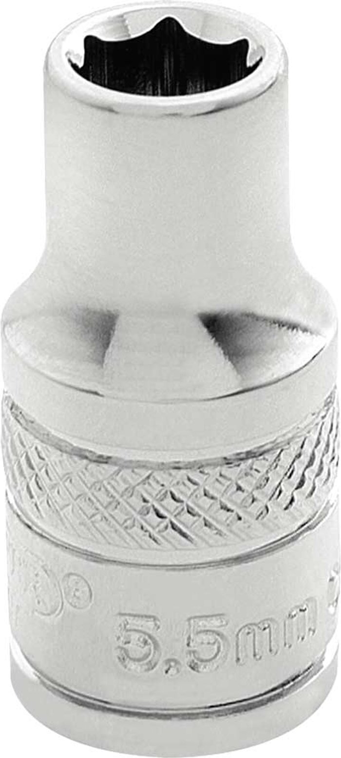 Tooled Up | DRAPER EXPERT Draper - 32449 1/4' Square Drive Hi-Torq® 6 Point Socket (5.5mm) DRAPER EXPERT Draper - 32449 1/4' Square Drive Hi-Torq® 6 Point Socket (5.5mm)