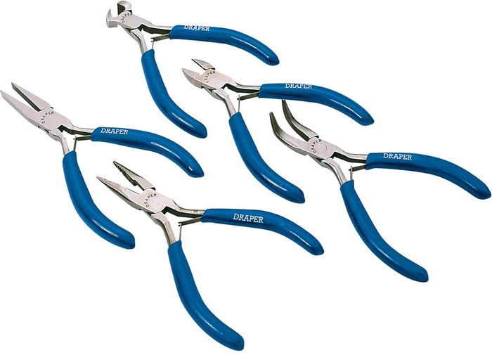 Tooled Up | Draper Draper 5 Piece Mini Plier Set Draper Draper 5 Piece Mini Plier Set