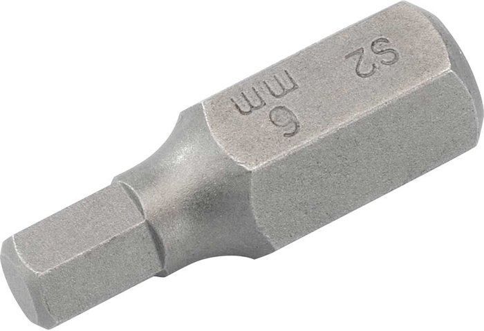 Tooled Up | Draper Draper Expert Hexagon Screwdriver Bit 6mm 30mm Pack of 1 Draper Draper Expert Hexagon Screwdriver Bit 6mm 30mm Pack of 1