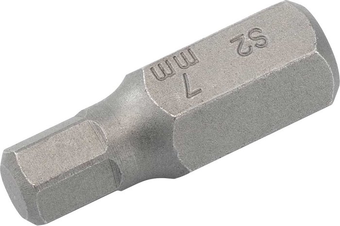 Tooled Up | Draper Draper Expert Hexagon 10mm Shank Insert Bits 7mm 30mm Pack of 1 Draper Draper Expert Hexagon 10mm Shank Insert Bits 7mm 30mm Pack of 1