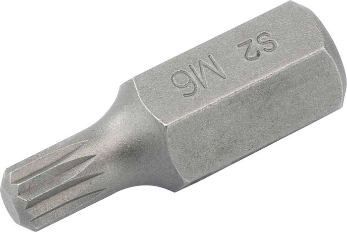 Tooled Up | Draper Draper Expert XZN Spline 10mm Shank Insert Bits M6 30mm Pack of 1 Draper Draper Expert XZN Spline 10mm Shank Insert Bits M6 30mm Pack of 1