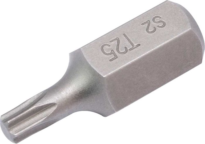 Tooled Up | Draper Draper Expert Torx 10mm Shank Hexagon Insert Bits T25 30mm Pack of 1 Draper Draper Expert Torx 10mm Shank Hexagon Insert Bits T25 30mm Pack of 1