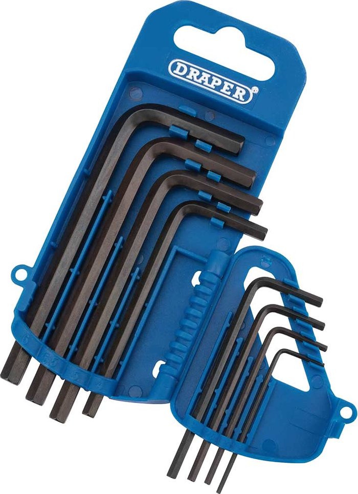 Tooled Up | Draper Draper 8 Piece Hexagon Allen Key Set Metric Draper Draper 8 Piece Hexagon Allen Key Set Metric
