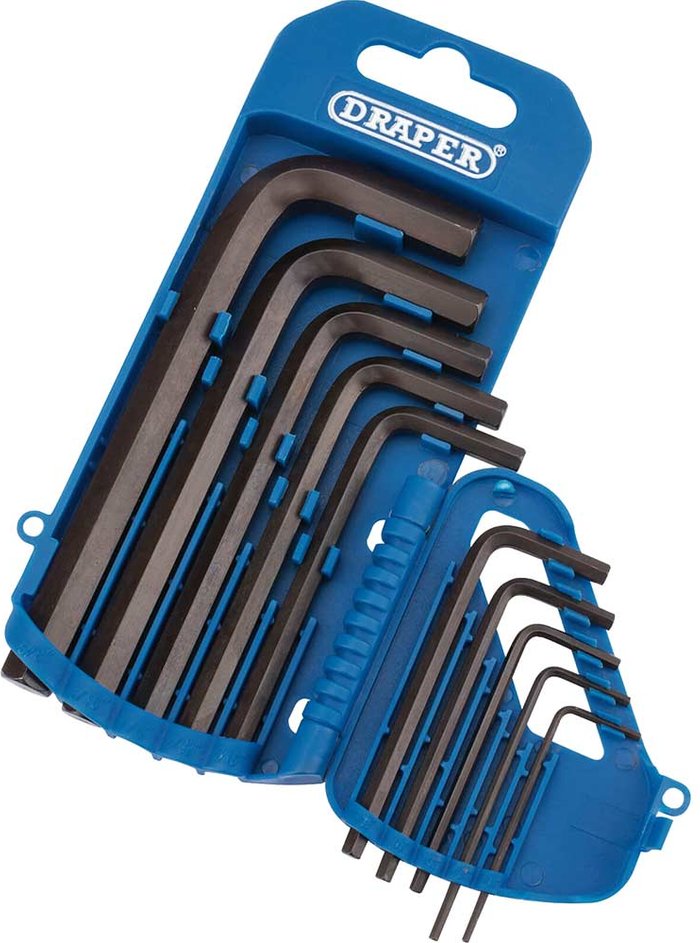 Tooled Up | Draper Draper 10 Piece Hexagon Allen Key Set Imperial Draper Draper 10 Piece Hexagon Allen Key Set Imperial
