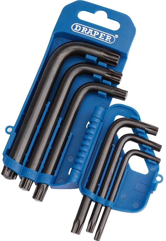 Tooled Up | Draper Draper 6 Piece Torx Key Set Draper Draper 6 Piece Torx Key Set