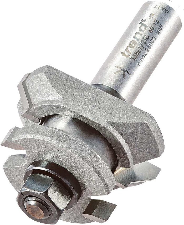 Tooled Up | Trend Trend Matchlining Bearing Guided Router Cutter Set 47mm 11mm 1/2 Trend Trend Matchlining Bearing Guided Router Cutter Set 47mm 11mm 1/2