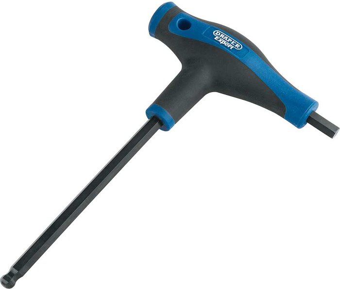 Tooled Up | Draper Draper Expert T Handle Ball End Hexagon Allen Key Metric 8mm Draper Draper Expert T Handle Ball End Hexagon Allen Key Metric 8mm