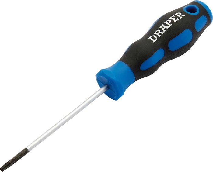 Tooled Up | Draper Draper Security Torx Screwdriver T10 75mm Draper Draper Security Torx Screwdriver T10 75mm