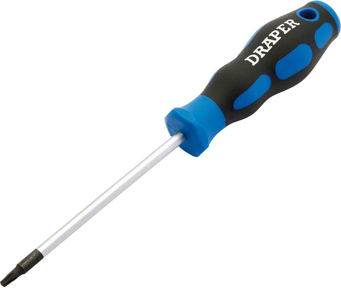 Tooled Up | Draper Draper Security Torx Screwdriver T15 100mm Draper Draper Security Torx Screwdriver T15 100mm