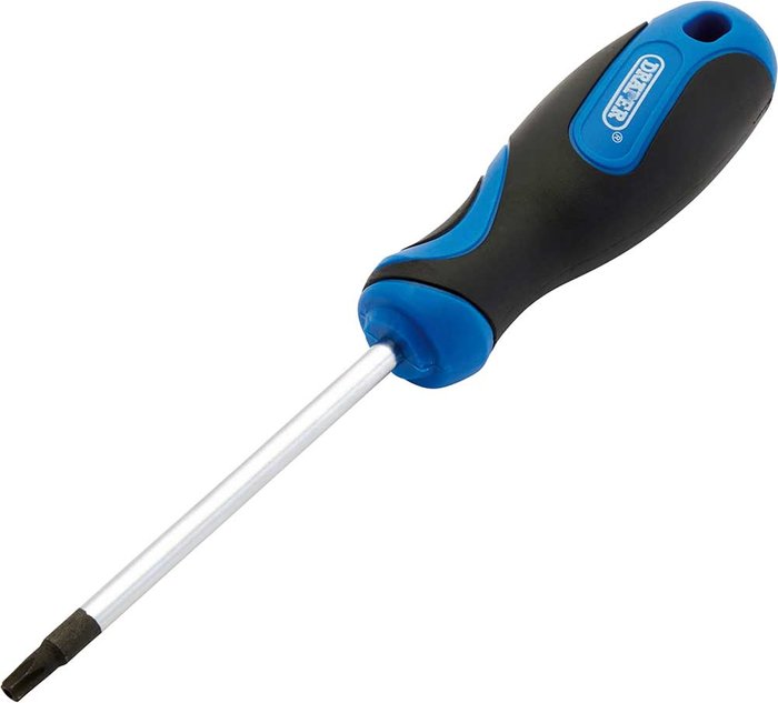 Tooled Up | Draper Draper Security Torx Screwdriver T27 100mm Draper Draper Security Torx Screwdriver T27 100mm