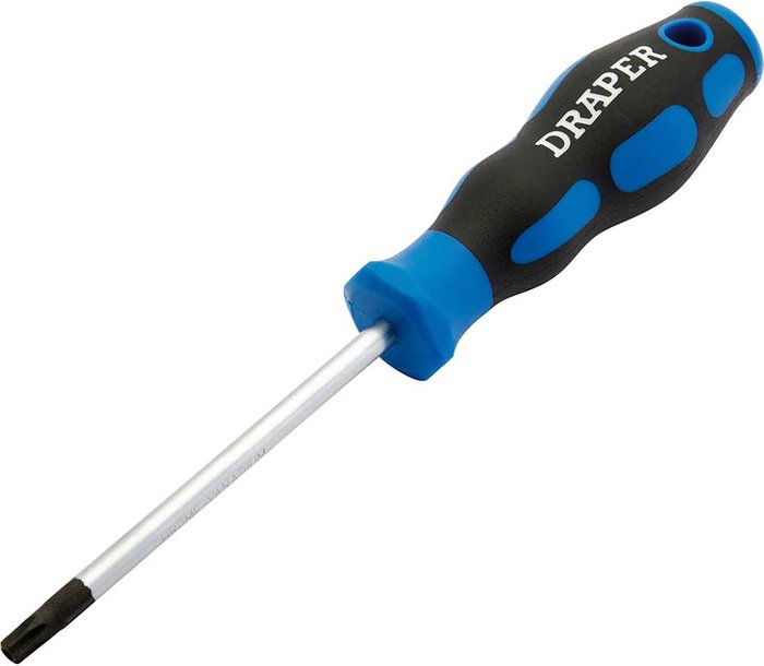 Tooled Up | Draper Draper Security Torx Screwdriver T30 115mm Draper Draper Security Torx Screwdriver T30 115mm