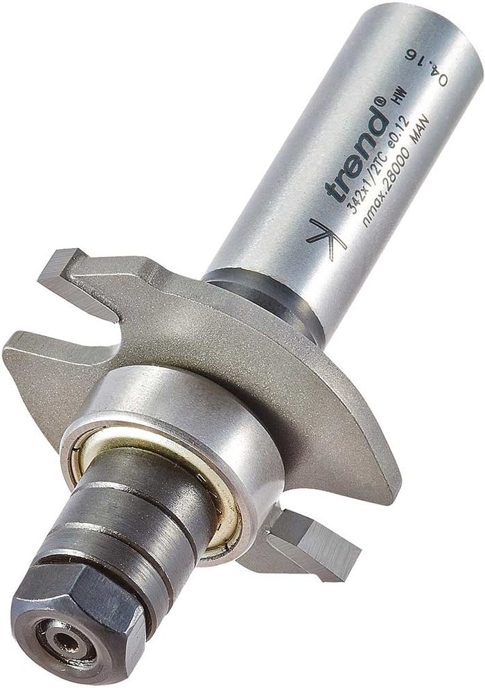 Tooled Up | Trend Trend Bearing Guided Biscuit Jointer Set 40mm 4mm 1/2 Trend Trend Bearing Guided Biscuit Jointer Set 40mm 4mm 1/2