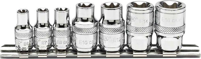 Tooled Up | Draper Draper 7 Piece Combination Drive Torx Socket Set Metric Combination Draper Draper 7 Piece Combination Drive Torx Socket Set Metric Combination