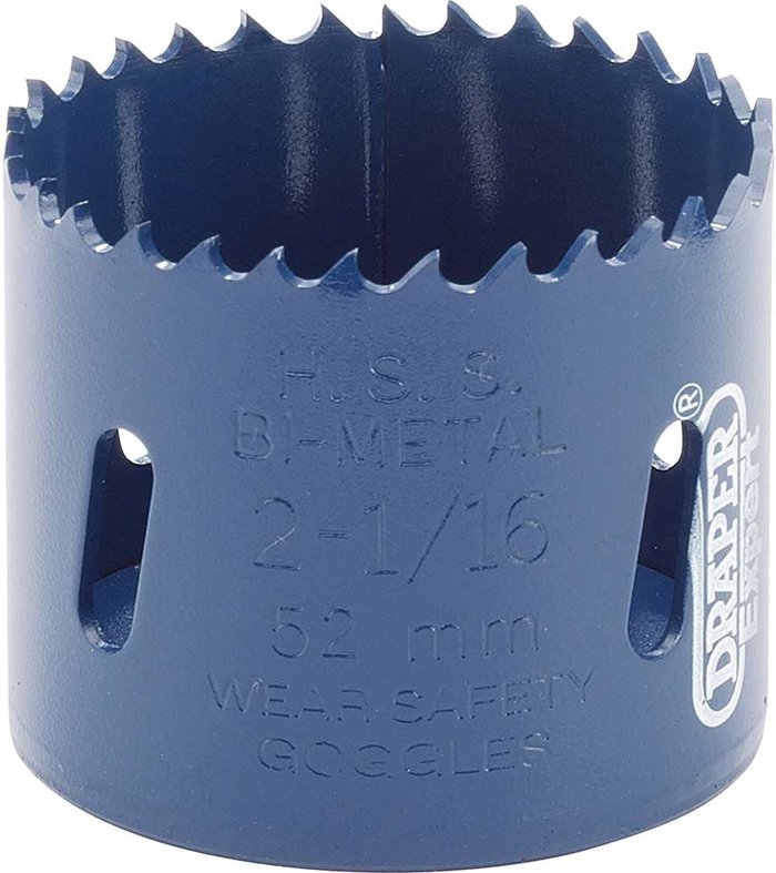 Tooled Up | Draper Draper Expert HSS Bi Metal Hole Saw 52mm Draper Draper Expert HSS Bi Metal Hole Saw 52mm