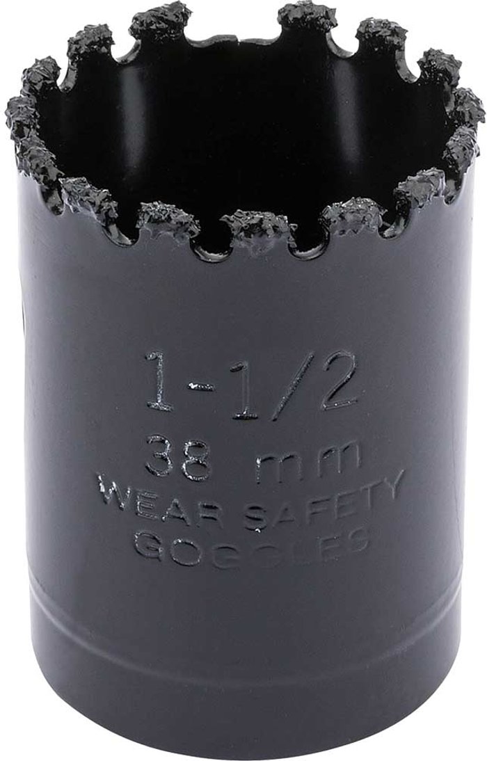 Tooled Up | Draper Draper Expert Tungsten Carbide Grit Hole Saw 38mm Draper Draper Expert Tungsten Carbide Grit Hole Saw 38mm