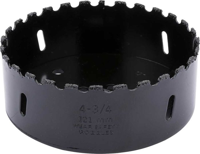 Tooled Up | Draper Draper Expert Tungsten Carbide Grit Hole Saw 121mm Draper Draper Expert Tungsten Carbide Grit Hole Saw 121mm