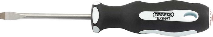Tooled Up | Draper Draper Expert Flared Slotted Screwdriver 5.5mm 75mm Draper Draper Expert Flared Slotted Screwdriver 5.5mm 75mm
