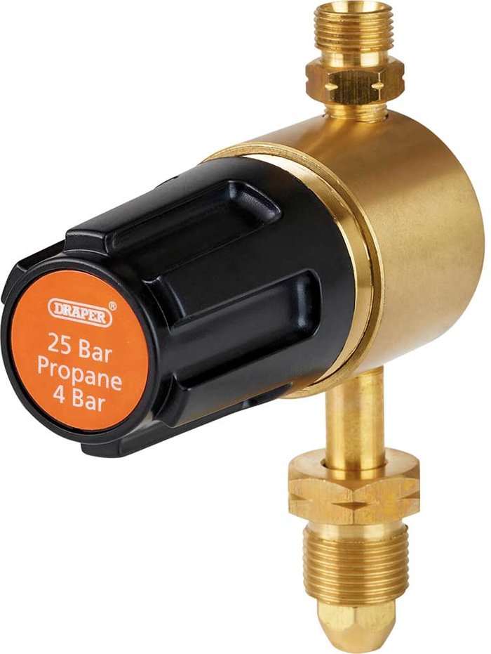 Tooled Up | Draper Draper 25 Bar Propane Regulator Draper Draper 25 Bar Propane Regulator