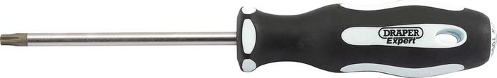 Tooled Up | Draper Draper Expert Soft Grip Security Torx Screwdriver T27 100mm Draper Draper Expert Soft Grip Security Torx Screwdriver T27 100mm