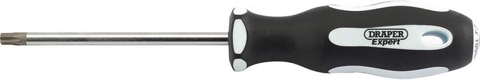 Tooled Up | Draper Draper Expert Soft Grip Security Torx Screwdriver T30 100mm Draper Draper Expert Soft Grip Security Torx Screwdriver T30 100mm