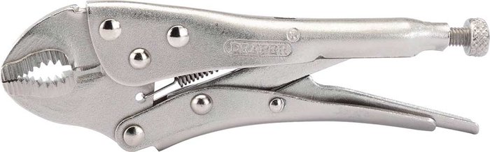 Tooled Up | Draper Draper Curved Jaw Self Grip Pliers 140mm Draper Draper Curved Jaw Self Grip Pliers 140mm