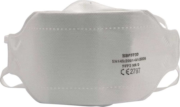 Tooled Up | Draper Draper FFP3 SI MOD Fold Flat Disposable Face Masks Pack of 5 Draper Draper FFP3 SI MOD Fold Flat Disposable Face Masks Pack of 5