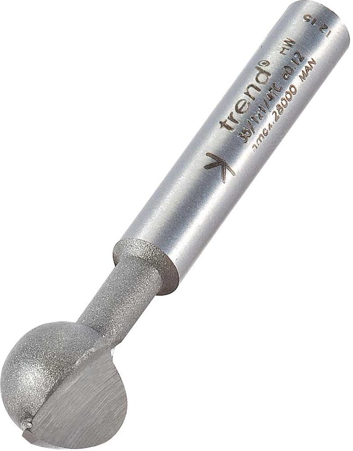 Tooled Up | Trend Trend T Slotter Router Cutter 12mm 10mm 1/4 Trend Trend T Slotter Router Cutter 12mm 10mm 1/4