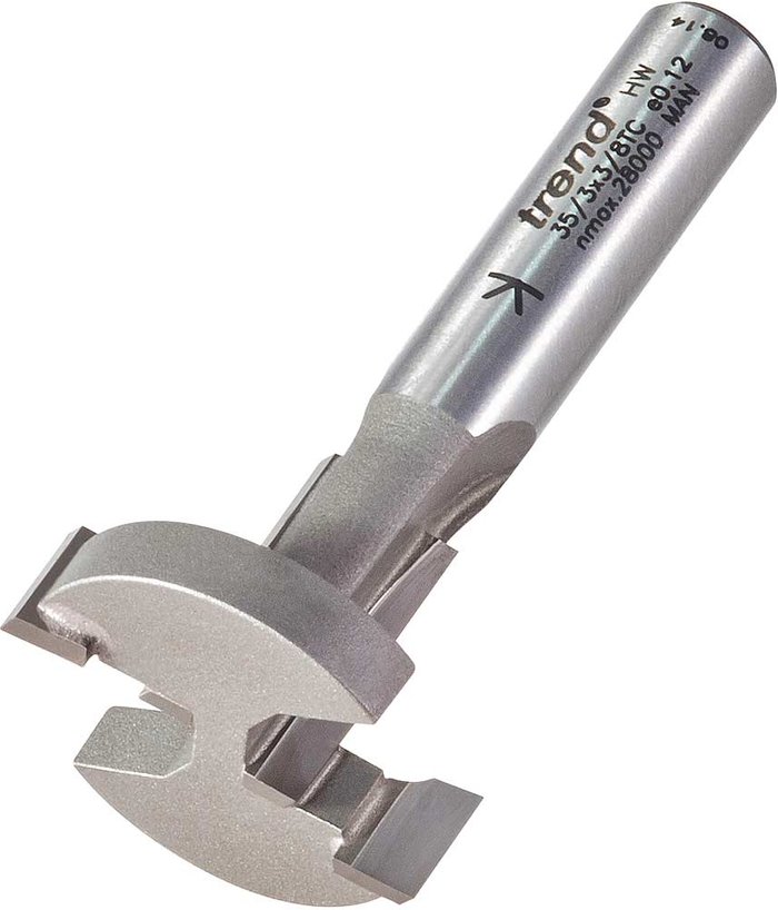 Tooled Up | Trend Trend T Slotter and Slat Wall Cutter 28mm 8mm 3/8 Trend Trend T Slotter and Slat Wall Cutter 28mm 8mm 3/8