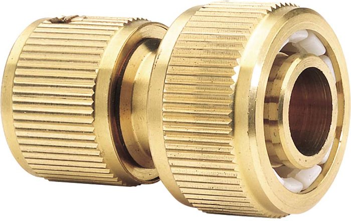 Tooled Up | Draper Draper Expert Brass Garden Hose Pipe Connector 3/4 Draper Draper Expert Brass Garden Hose Pipe Connector 3/4