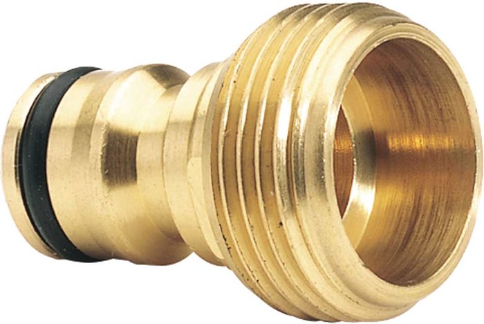 Tooled Up | Draper Draper Expert Brass Hose Pipe Accessory Connector 3/4 Draper Draper Expert Brass Hose Pipe Accessory Connector 3/4