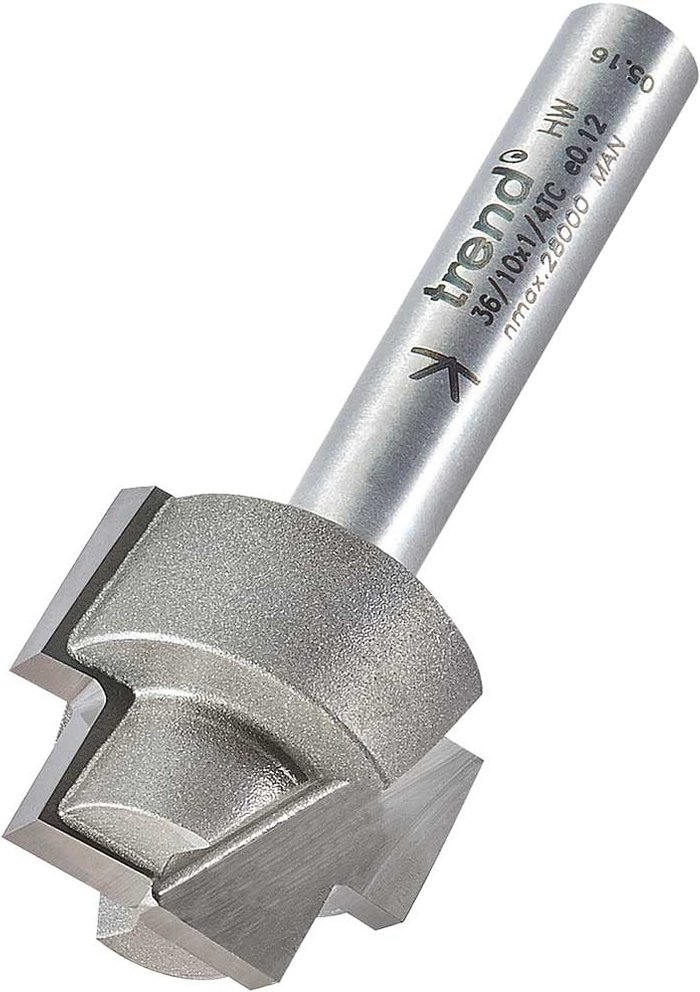 Tooled Up | Trend Trend Bookcase Strip Rebate Router Cutter 13mm 10mm 1/4 Trend Trend Bookcase Strip Rebate Router Cutter 13mm 10mm 1/4