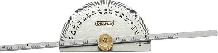 Tooled Up | Draper Draper Protractor and Depth Gauge Draper Draper Protractor and Depth Gauge