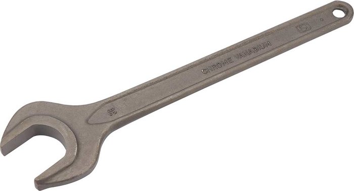 Tooled Up | Draper Draper Single Open Ended Spanner - Black / 30cm Draper Draper Single Open Ended Spanner - Black / 30cm