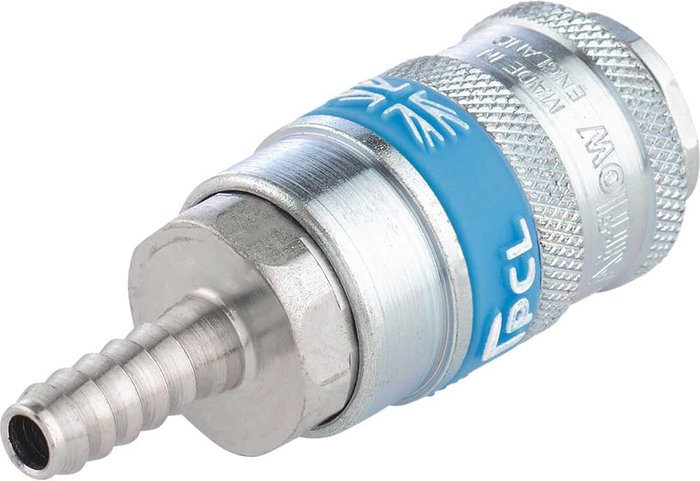 Tooled Up | Draper Draper PCL Air Line Coupling With Tailpiece 1/4 Draper Draper PCL Air Line Coupling With Tailpiece 1/4