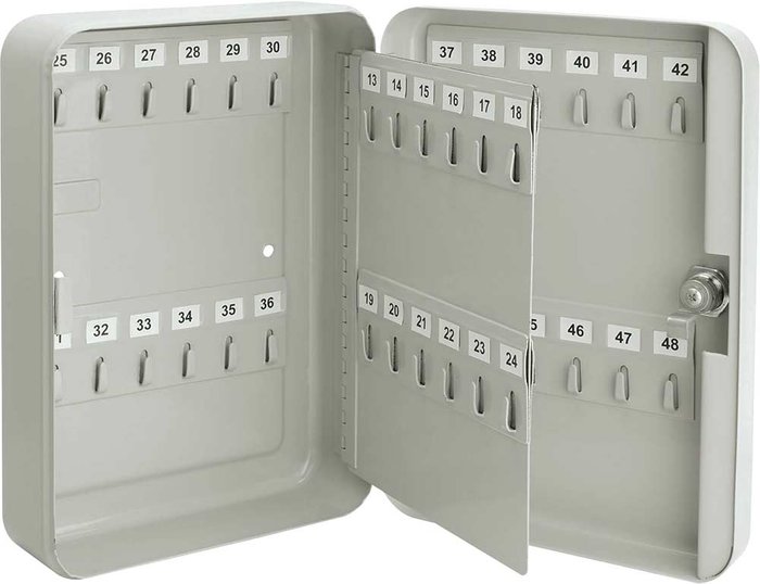 Tooled Up | Draper Draper 48 Hooks Key Cabinet - Cream Draper Draper 48 Hooks Key Cabinet - Cream