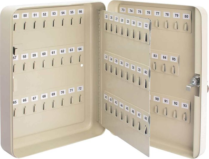 Tooled Up | Draper Draper 93 Hooks Key Cabinet - Cream Draper Draper 93 Hooks Key Cabinet - Cream