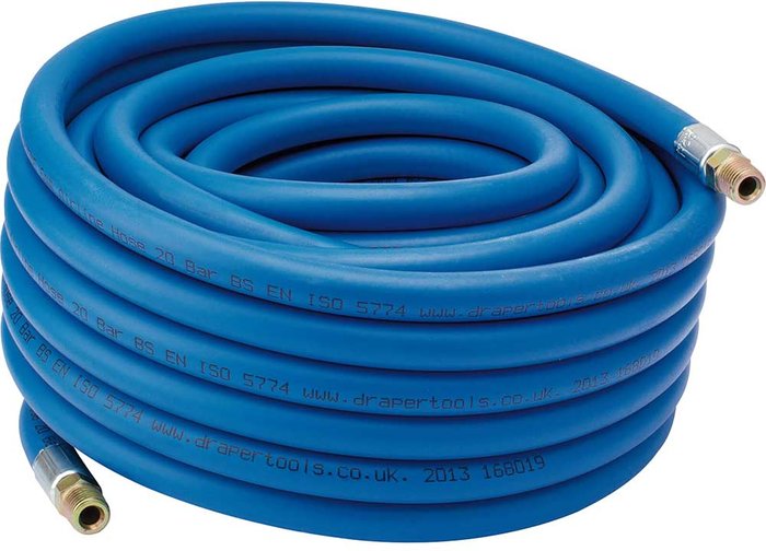 Tooled Up | Draper Draper Workshop Air Line Hose 6mm 15m Draper Draper Workshop Air Line Hose 6mm 15m