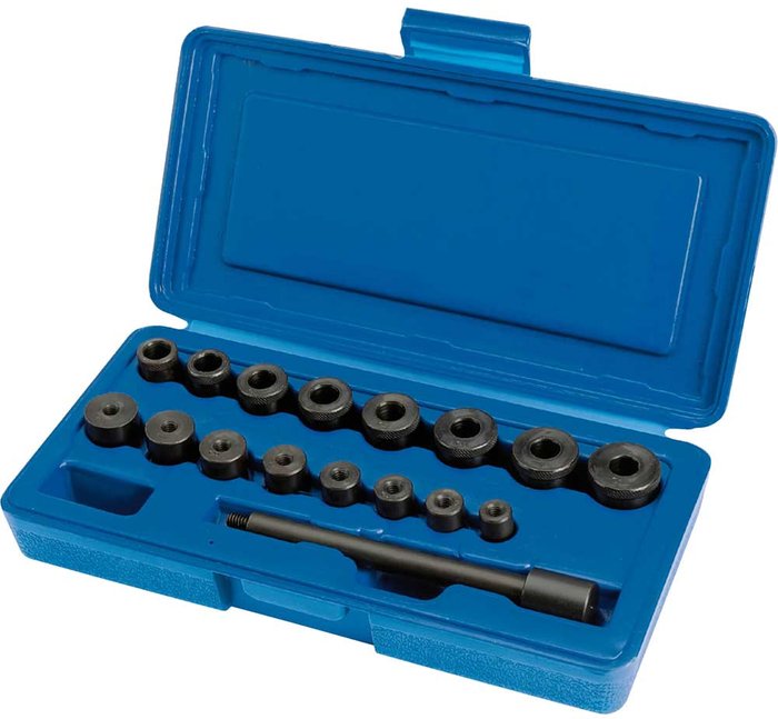 Tooled Up | Draper Draper 17 Piece Universal Clutch Aligning Kit Draper Draper 17 Piece Universal Clutch Aligning Kit