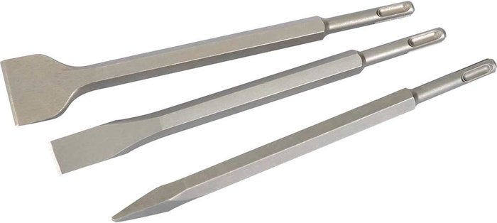 Tooled Up | Draper Draper 3 Piece SDS Plus Chisel Set Draper Draper 3 Piece SDS Plus Chisel Set