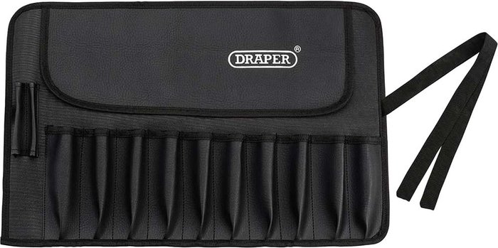 Tooled Up | Draper Draper Expert 12 Pocket Tool Roll Draper Draper Expert 12 Pocket Tool Roll