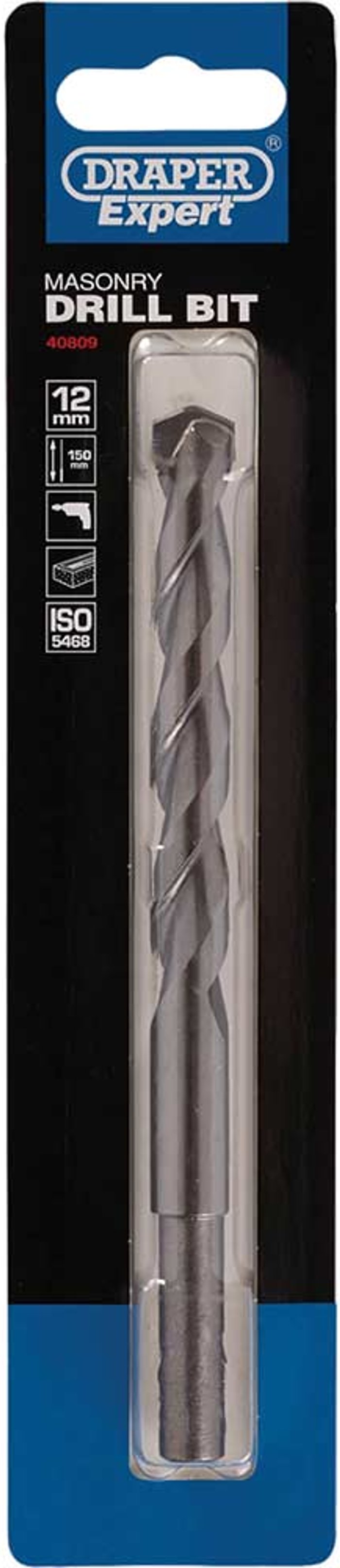 Tooled Up | Draper Draper Expert Masonry Drill Bit 12mm 150mm Draper Draper Expert Masonry Drill Bit 12mm 150mm