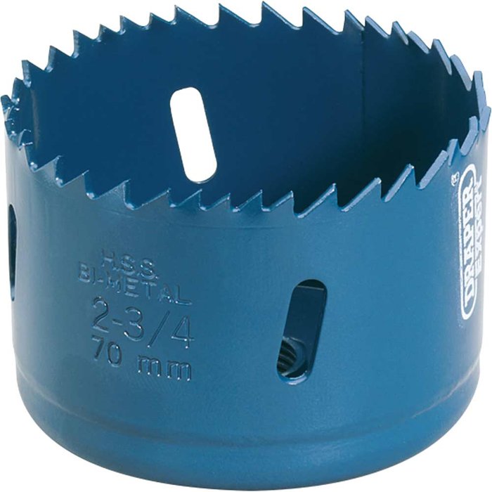 Tooled Up | Draper Draper Expert HSS Bi Metal Hole Saw 70mm Draper Draper Expert HSS Bi Metal Hole Saw 70mm