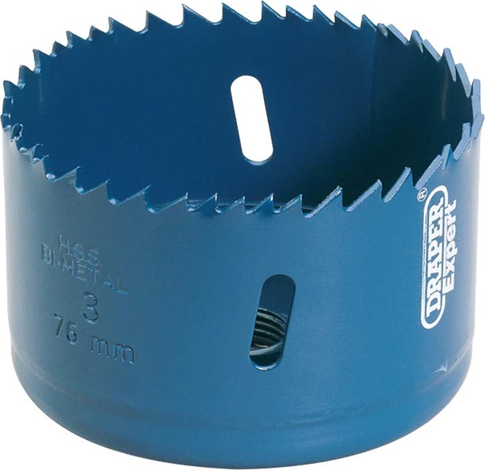 Tooled Up | Draper Draper Expert HSS Bi Metal Hole Saw 76mm Draper Draper Expert HSS Bi Metal Hole Saw 76mm