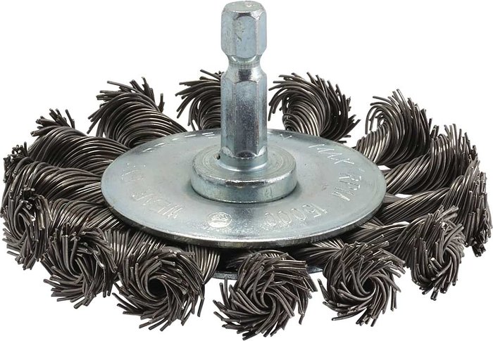 Tooled Up | Draper Draper Twisted Knot Wire Wheel 75mm 6mm Shank Draper Draper Twisted Knot Wire Wheel 75mm 6mm Shank