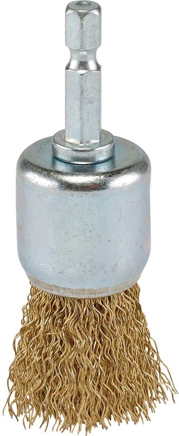 Tooled Up | Draper Draper Flat Top Decarbonising Wire Brush 26mm 6mm Shank Draper Draper Flat Top Decarbonising Wire Brush 26mm 6mm Shank