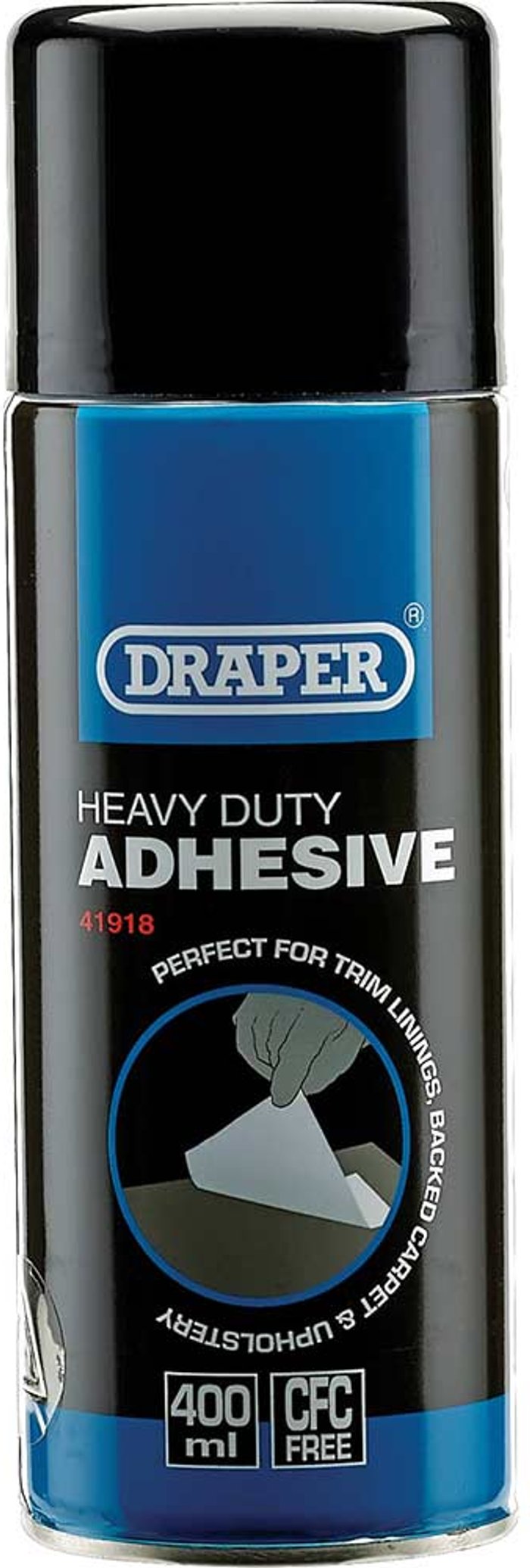 Tooled Up | Draper Draper Heavy Duty Adhesive Spray 400ml Draper Draper Heavy Duty Adhesive Spray 400ml
