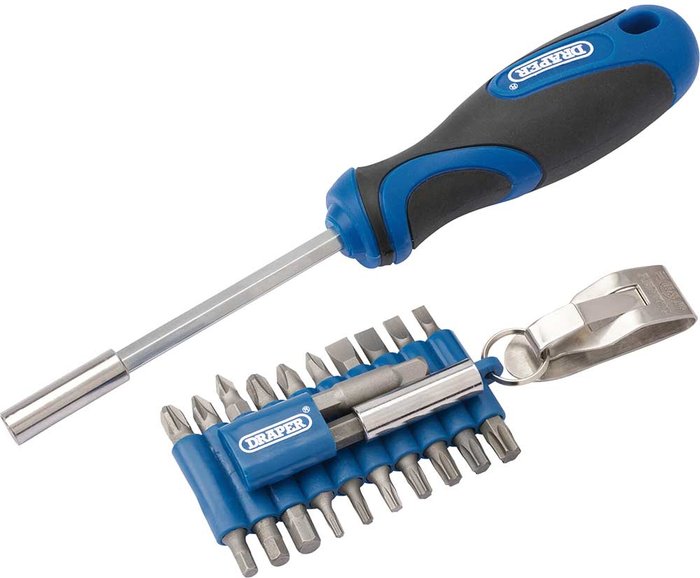 Tooled Up | Draper Draper 23 Piece Screwdriver Bit and Holder Set Draper Draper 23 Piece Screwdriver Bit and Holder Set